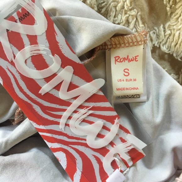 Romwe Brown Hearts High Waisted Bike Shorts Small - Picture 6 of 7